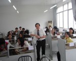 Teaching English at university,Shanghai China 2011