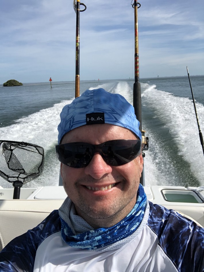 Boat selfie