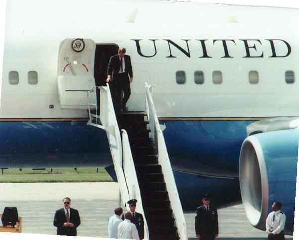 Loved this Aircraft. Me standing in front of the engine.