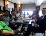 Lunch with Country Manager with co leaders.