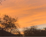 A monsoon sunset from the 101.