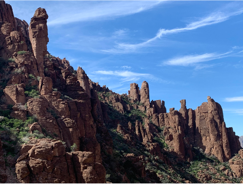 Devil's Canyon, off Route 60.