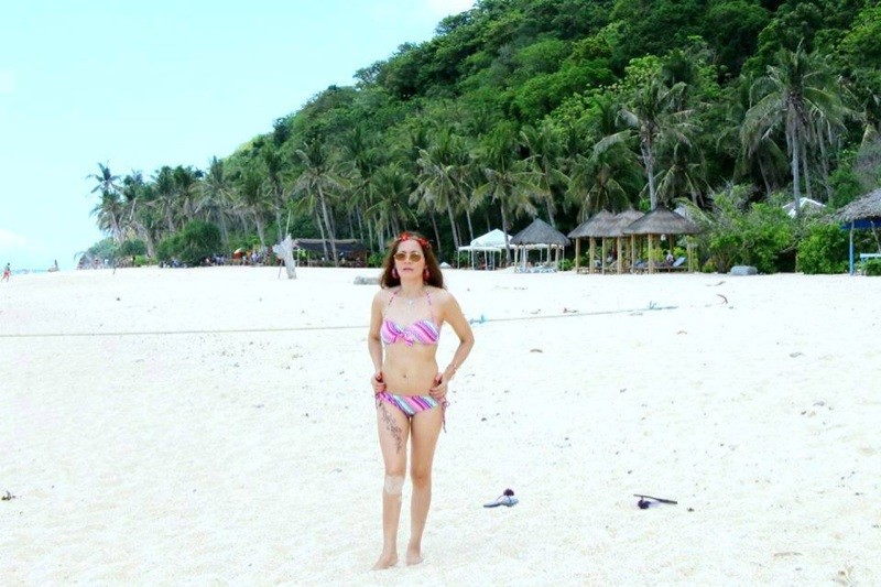 @Puka Beach Island Boracay Philippines