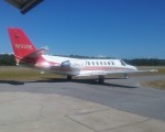 Our prized possession our private jet