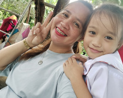 my lovely kids and me